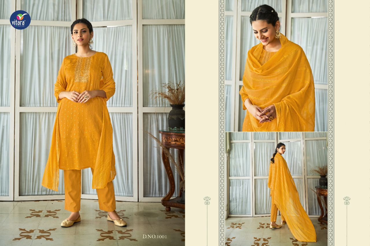 Vitara Tyohar Readymade Pant Style Dress Catalog Lowest Price